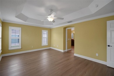 Highly desirable Block/Stucco 3/2 with 2 car + golf cart garage on The Links of Spruce Creek in Florida - for sale on GolfHomes.com, golf home, golf lot