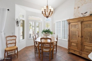 Casually chic and inviting this expanded Augusta model features on Tuscany Falls At Pebble Creek in Arizona - for sale on GolfHomes.com, golf home, golf lot