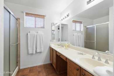 Casually chic and inviting this expanded Augusta model features on Tuscany Falls At Pebble Creek in Arizona - for sale on GolfHomes.com, golf home, golf lot