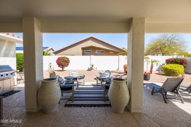 Casually chic and inviting this expanded Augusta model features on Tuscany Falls At Pebble Creek in Arizona - for sale on GolfHomes.com, golf home, golf lot