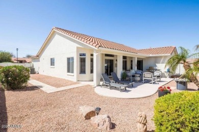 Casually chic and inviting this expanded Augusta model features on Tuscany Falls At Pebble Creek in Arizona - for sale on GolfHomes.com, golf home, golf lot