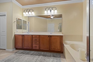 Fresh new listing in Sun City Anthem showcasing the highly on Revere Golf Club in Nevada - for sale on GolfHomes.com, golf home, golf lot