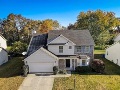This 4 bed/2.5 bath is a great house with a wonderful lot!  No on Plum Creek Golf Club in Indiana - for sale on GolfHomes.com, golf home, golf lot
