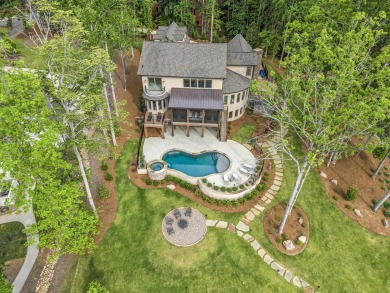 OUTSTANDING PANORAMIC VIEWS - 6BR/6.5BA LAKEFRONT HOME IN on Great Waters Course At Reynolds Plantation in Georgia - for sale on GolfHomes.com, golf home, golf lot