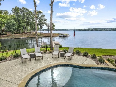 OUTSTANDING PANORAMIC VIEWS - 6BR/6.5BA LAKEFRONT HOME IN on Great Waters Course At Reynolds Plantation in Georgia - for sale on GolfHomes.com, golf home, golf lot