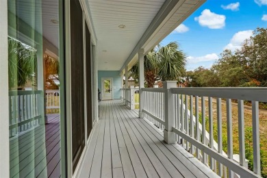 Stunning home only 1 block from 13 miles of beach along the on Fernandina Beach Golf Club in Florida - for sale on GolfHomes.com, golf home, golf lot