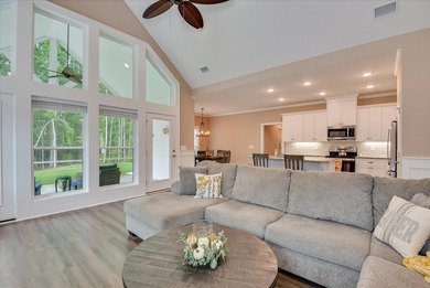 Newer lake home with large Finished Room Over Garage (FROG) An on Monticello Golf Club At Savannah Lakes in South Carolina - for sale on GolfHomes.com, golf home, golf lot