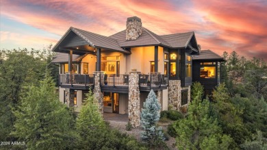 Nestled in the prestigious Rim Golf Club, this stunning custom on The Rim Golf Club in Arizona - for sale on GolfHomes.com, golf home, golf lot