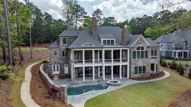 Another enviable custom golf estate built by Walden Signature on Reynolds Lake Oconee - The Oconee in Georgia - for sale on GolfHomes.com, golf home, golf lot