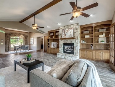 Exceptionally well maintained home with amazing golf course on Cedar Valley Golf Club in Oklahoma - for sale on GolfHomes.com, golf home, golf lot