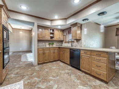 Exceptionally well maintained home with amazing golf course on Cedar Valley Golf Club in Oklahoma - for sale on GolfHomes.com, golf home, golf lot