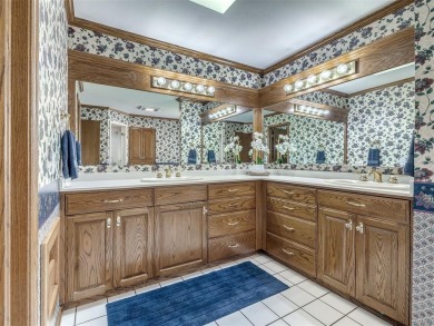 Exceptionally well maintained home with amazing golf course on Cedar Valley Golf Club in Oklahoma - for sale on GolfHomes.com, golf home, golf lot
