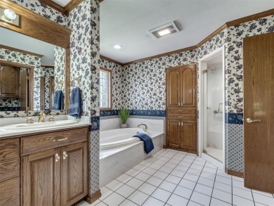 Exceptionally well maintained home with amazing golf course on Cedar Valley Golf Club in Oklahoma - for sale on GolfHomes.com, golf home, golf lot