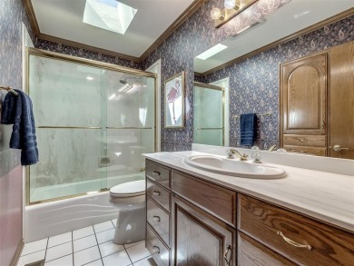 Exceptionally well maintained home with amazing golf course on Cedar Valley Golf Club in Oklahoma - for sale on GolfHomes.com, golf home, golf lot