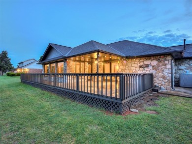 Exceptionally well maintained home with amazing golf course on Cedar Valley Golf Club in Oklahoma - for sale on GolfHomes.com, golf home, golf lot