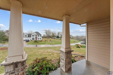 Sunrise mornings on the cute front porch sipping coffee while on Lake Shawnee Golf Course in Kansas - for sale on GolfHomes.com, golf home, golf lot