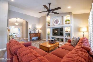 Discover your dream home in this beautifully remodeled residence on Tuscany Falls At Pebble Creek in Arizona - for sale on GolfHomes.com, golf home, golf lot