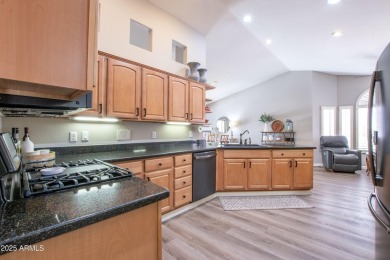 Discover your dream home in this beautifully remodeled residence on Tuscany Falls At Pebble Creek in Arizona - for sale on GolfHomes.com, golf home, golf lot