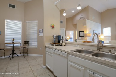 Top-floor 3-bedroom, 2-bath condo offering vaulted cathedral on St. Augustine Shores Golf Club in Florida - for sale on GolfHomes.com, golf home, golf lot