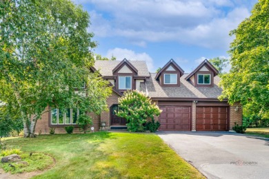 Welcome to this exceptional 5-bedroom, 4.1-bathroom residence on Hillcrest Country Club in Illinois - for sale on GolfHomes.com, golf home, golf lot