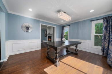 Welcome to this exceptional 5-bedroom, 4.1-bathroom residence on Hillcrest Country Club in Illinois - for sale on GolfHomes.com, golf home, golf lot