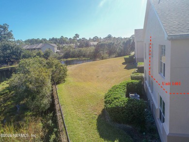 Top-floor 3-bedroom, 2-bath condo offering vaulted cathedral on St. Augustine Shores Golf Club in Florida - for sale on GolfHomes.com, golf home, golf lot