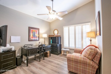 Discover your dream home in this beautifully remodeled residence on Tuscany Falls At Pebble Creek in Arizona - for sale on GolfHomes.com, golf home, golf lot