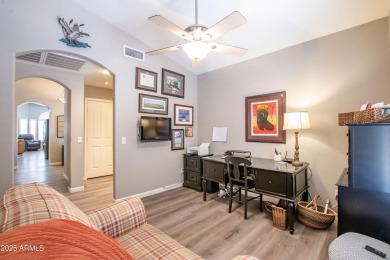 Discover your dream home in this beautifully remodeled residence on Tuscany Falls At Pebble Creek in Arizona - for sale on GolfHomes.com, golf home, golf lot