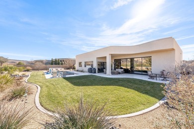 This stunning home is situated perfectly on the golf course on The Ledges Golf Club in Utah - for sale on GolfHomes.com, golf home, golf lot