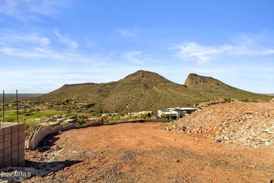 READY FOR YOU TO FINISH YOUR DREAM HOME! Set on the highest lot on Eagle Mountain Golf Club in Arizona - for sale on GolfHomes.com, golf home, golf lot