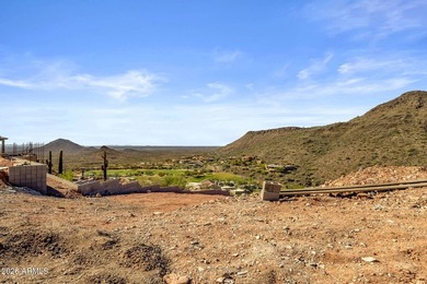 READY FOR YOU TO FINISH YOUR DREAM HOME! Set on the highest lot on Eagle Mountain Golf Club in Arizona - for sale on GolfHomes.com, golf home, golf lot