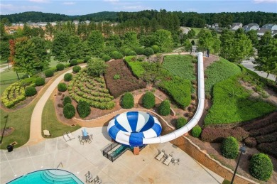 As you approach this beautiful 2-story home, nestled adjacent to on The Frog Golf Club in Georgia - for sale on GolfHomes.com, golf home, golf lot