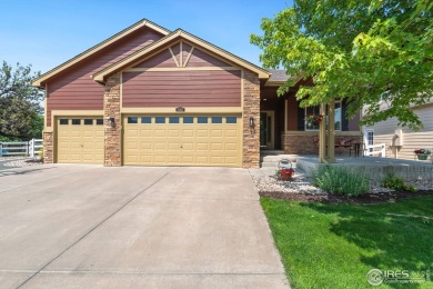 Large SW facing ranch w/ 3BR + Study, formal DR/ 2BA , 3 car on The Olde Course At Loveland in Colorado - for sale on GolfHomes.com, golf home, golf lot