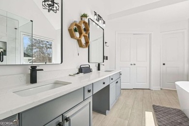 Beautiful, on-trend home located in the highly sought-after on Bridgemill Golf Club in Georgia - for sale on GolfHomes.com, golf home, golf lot