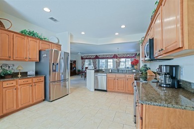 Welcome to this 3 bedroom, 2 bath Santa Rosa Floor plan on Eagle Ridge At Spruce Creek Country Club in Florida - for sale on GolfHomes.com, golf home, golf lot