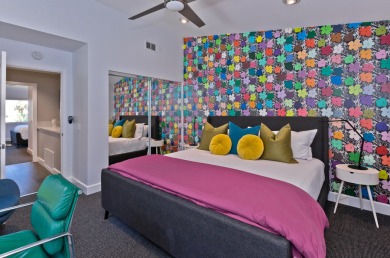 Located in the sought-after Thunderbird Villas mountainside on Thunderbird Country Club in California - for sale on GolfHomes.com, golf home, golf lot