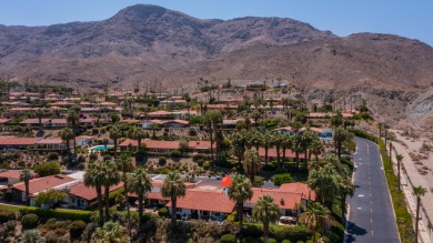 Located in the sought-after Thunderbird Villas mountainside on Thunderbird Country Club in California - for sale on GolfHomes.com, golf home, golf lot