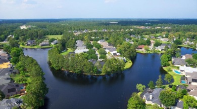 Totally updated pool home with spectacular views across the pond on Jacksonville Golf and Country Club in Florida - for sale on GolfHomes.com, golf home, golf lot