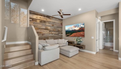 This stunning Princess townhome is just a golf cart ride, bike on TPC of Scottsdale  in Arizona - for sale on GolfHomes.com, golf home, golf lot