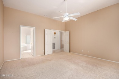 Spacious home with beautiful double fairway & mountain views on Springfield Golf Resort in Arizona - for sale on GolfHomes.com, golf home, golf lot