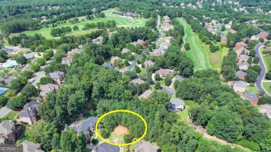 Beautiful, spacious .70-acre golf course lot on a quiet on Bears Best Atlanta Golf Club in Georgia - for sale on GolfHomes.com, golf home, golf lot