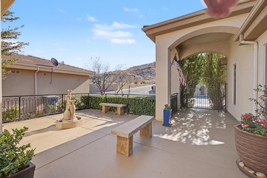 Set along the Sunbrook Golf Course, this elegant 3-bedroom on Sunbrook Golf Course in Utah - for sale on GolfHomes.com, golf home, golf lot