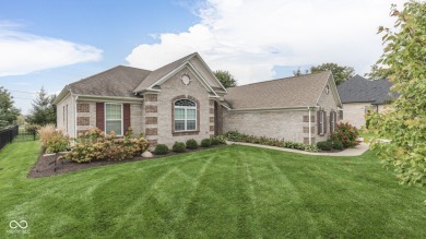 Impeccable brick ranch with a basement in prestigious Hickory on Hickory Stick Golf Club in Indiana - for sale on GolfHomes.com, golf home, golf lot