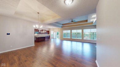 Impeccable brick ranch with a basement in prestigious Hickory on Hickory Stick Golf Club in Indiana - for sale on GolfHomes.com, golf home, golf lot