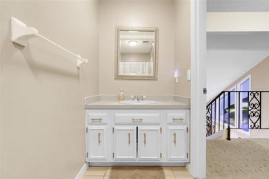 Not your cookie-cutter home.  This lovely Tudor offers character on Orange Tree Golf Club in Florida - for sale on GolfHomes.com, golf home, golf lot