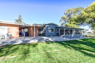 Move in ready! Super Cozy Frank Lloyd Wright type, red brick on Antelope Hills Golf Courses in Arizona - for sale on GolfHomes.com, golf home, golf lot