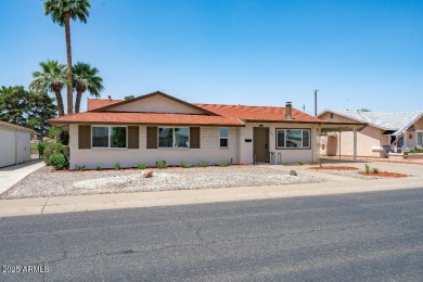 Move in ready home on the golf course is now available in the on Sun City South Golf Course in Arizona - for sale on GolfHomes.com, golf home, golf lot
