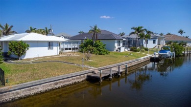 Punta Gorda Isles - Sailboat Gulf Access Waterfront Home with on Saint Andrews South Golf Club in Florida - for sale on GolfHomes.com, golf home, golf lot