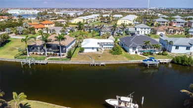 Punta Gorda Isles - Sailboat Gulf Access Waterfront Home with on Saint Andrews South Golf Club in Florida - for sale on GolfHomes.com, golf home, golf lot