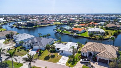 Punta Gorda Isles - Sailboat Gulf Access Waterfront Home with on Saint Andrews South Golf Club in Florida - for sale on GolfHomes.com, golf home, golf lot